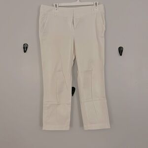 Ann Taylor loft, white capris